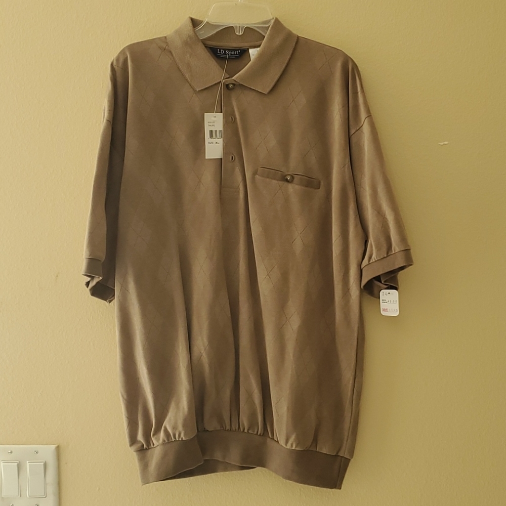Brown XL LD Sport Shirt